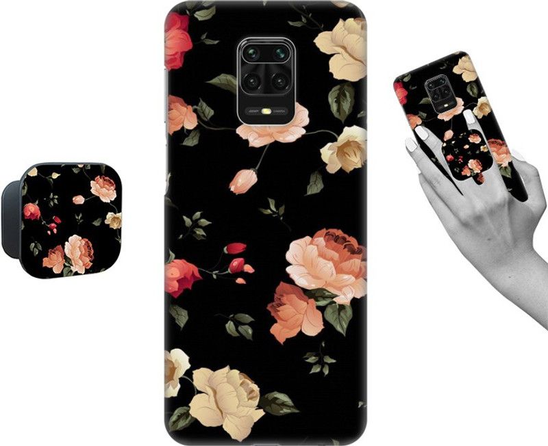 COBIERTAS Back Cover for Redmi Note 9 Pro Max  (Multicolor, Cases with Holder, Pack of: 1)