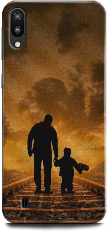 INTELLIZE Back Cover for Samsung Galaxy M10/SM-M105FDAD dad son,Printed  (Multicolor, Shock Proof, Pack of: 1)