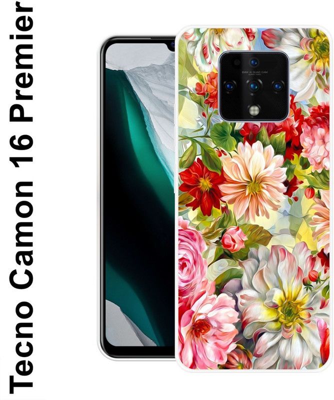 SUPER CASE Back Cover for Tecno Camon 16 Premier  (Multicolor, Silicon)