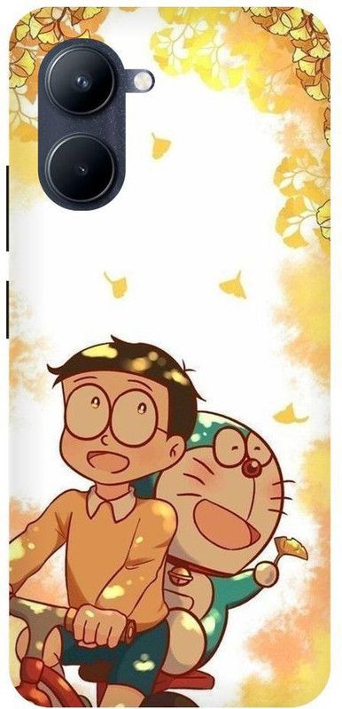 Vinsmoke Back Cover for Realme C33 Doraemon, DoraemonCover, nobita, Cartoon, Anime  (Multicolor, Shock Proof)