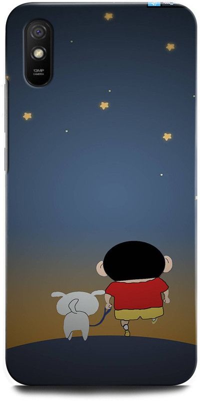 ORBIQE Back Cover for Redmi 9i MZB0A5HIN SHINCHAN, CARTOON. FUNNY, CUTE, SHINCHAN  (Multicolor, Hard Case, Pack of: 1)