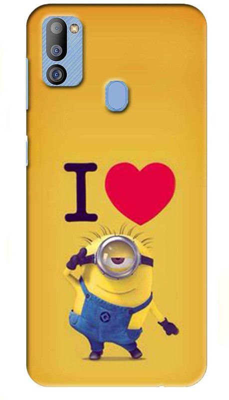 NDCOM Back Cover for Samsung Galaxy M21 2021 Edition Fun Cartoon Despicable Printed  (Multicolor, Hard Case, Pack of: 1)