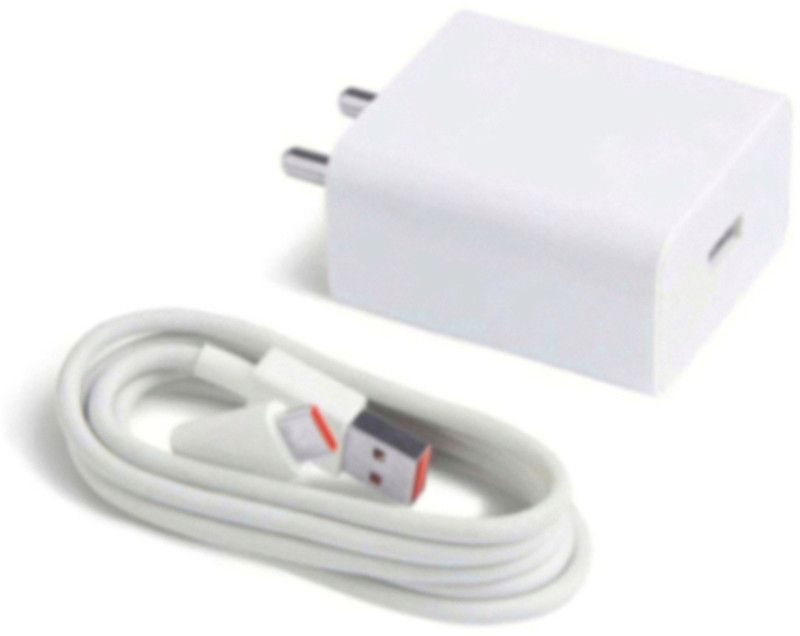 Shopdeal 18 W Adaptive Charging 2.4 A Mobile Type-C Charger For Samsung Galaxy A3 (2017) QC 3.0, Rapid, MI, VOOC, AFC Charger with Detachable Cable  (White, Cable Included)