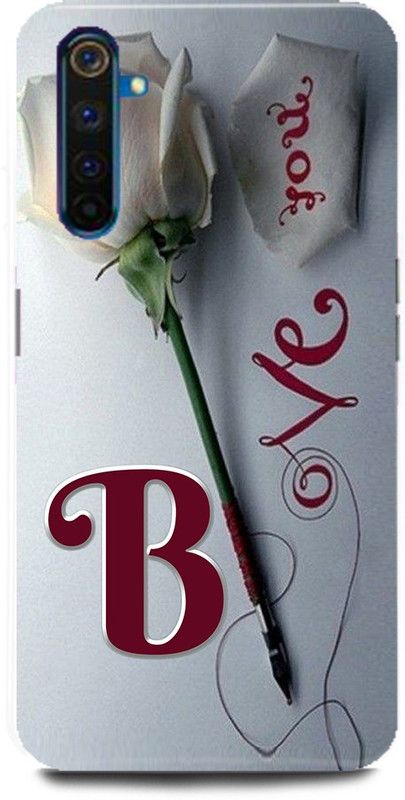 MP ARIES MOBILE COVER Back Cover for OPPO F15/CPH2001,B Loves B Name,B Name, B Letter, Alphabet,B Love B NAME  (Multicolor, Hard Case, Pack of: 1)