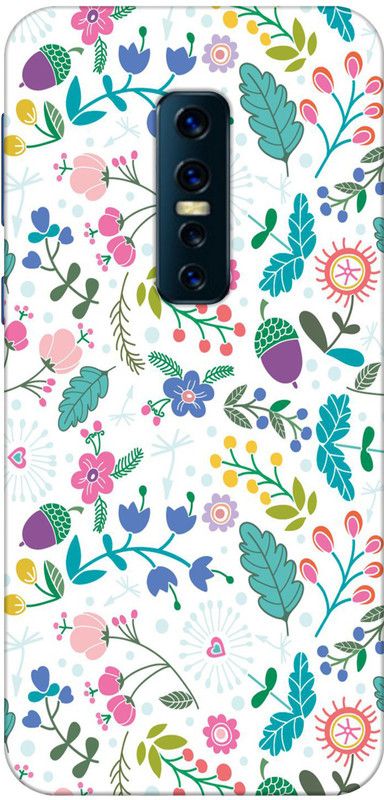 VITARO Back Cover for Vivo V17 Pro  (Multicolor, Grip Case, Silicon, Pack of: 1)