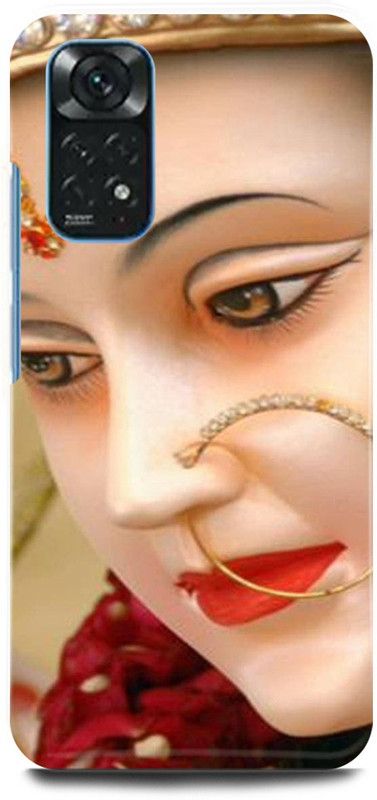 play fast Back Cover for Redmi Note 11 MATA, VAISHNO, DEVI  (Brown, Hard Case, Pack of: 1)