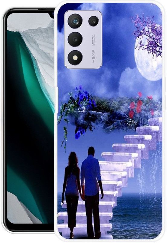 BAILAN Back Cover for Realme 9 5G SE  (Multicolor, Grip Case, Silicon)