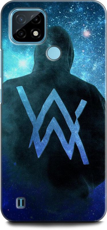 INDICRAFT Back Cover for Realme C21Y, RMX3261 FADED, ALAN WALKER, MUSIC, BLUE SPACE, EDM, DJ  (Multicolor, Dual Protection, Pack of: 1)