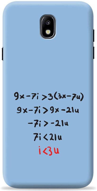 Crafter Back Cover for Samsung Galaxy J7 Pro  (Blue, Shock Proof, Pack of: 1)