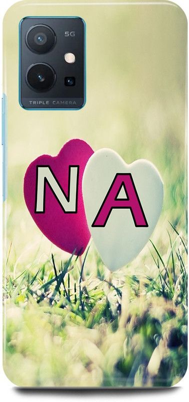 JUGGA Back Cover for OnePlus Nord CE 2 5G, N LOVES A NAME,N NAME, A LETTER, ALPHABET,N LOVE A NAME  (Green, Hard Case, Pack of: 1)