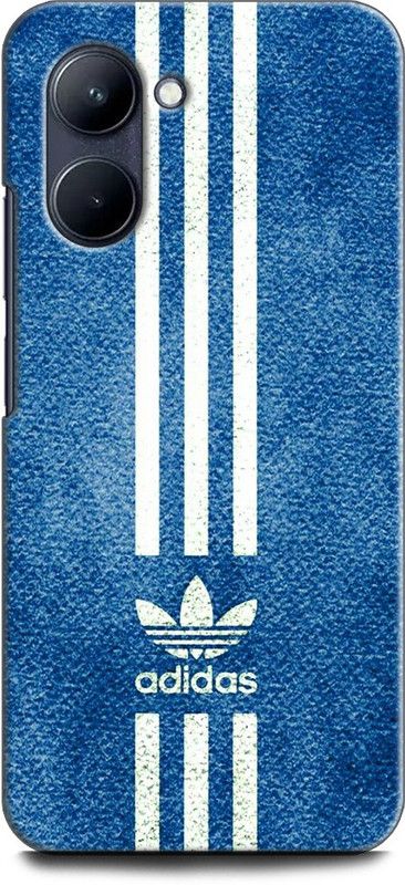 WallCraft Back Cover for Realme C33, RMX3624 ADIDAS, JEANS, ADIDAS SYMBOL, BLUE ADIDAS LOGO, SIGN  (Multicolor, Dual Protection, Pack of: 1)