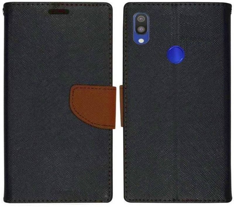 AmericHome Flip Cover for Mi Redmi Note 7, Mi Redmi Note 7 Pro, Mi Redmi Note 7S  (Brown, Grip Case, Pack of: 1)