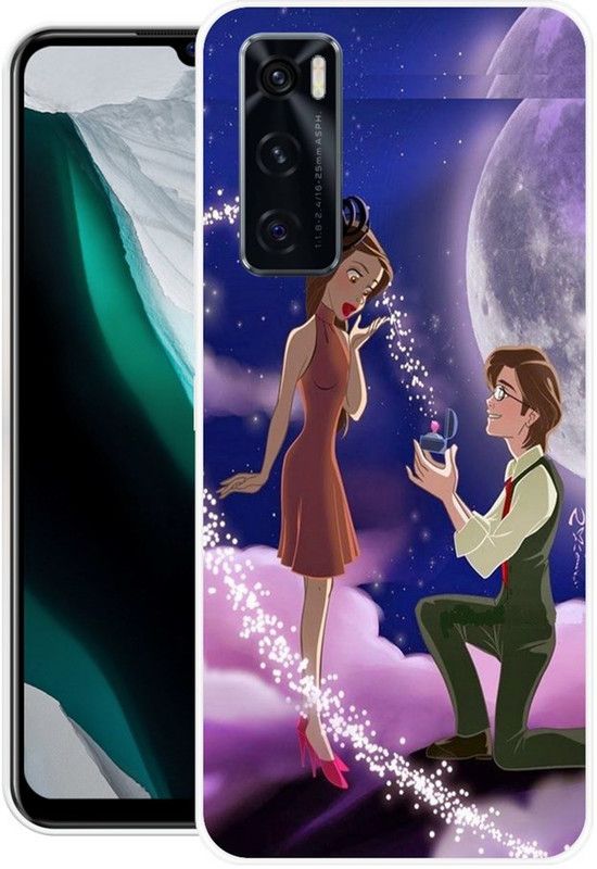 ROSSY Back Cover for Vivo V20 SE  (Multicolor, Grip Case, Silicon, Pack of: 1)