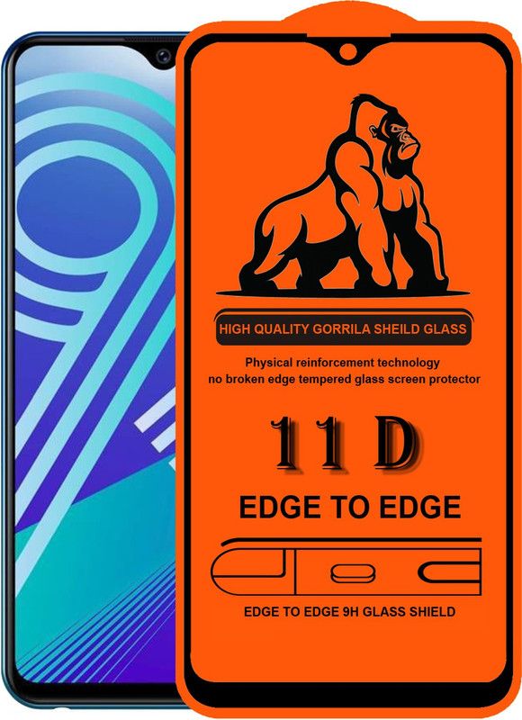 Forego Edge To Edge Tempered Glass for vivo Y95  (Pack of 1)