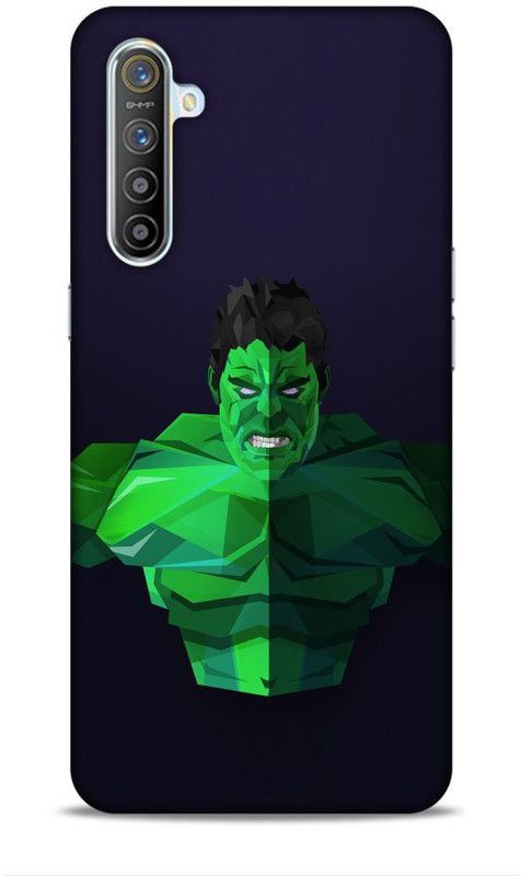 CRAFTARA Back Cover for Realme XT, Realme X2  (Blue, Green, Hard Case)