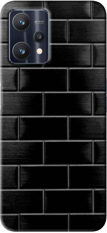 NDCOM Back Cover for Realme 9 Pro 5G Black Brick Printed  (Multicolor, Hard Case, Pack of: 1)