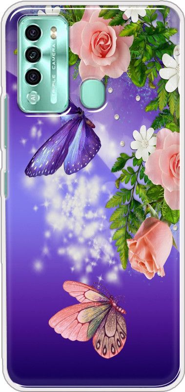 Cooltrend Back Cover for Itel Vision 2  (Multicolor, Grip Case, Silicon, Pack of: 1)