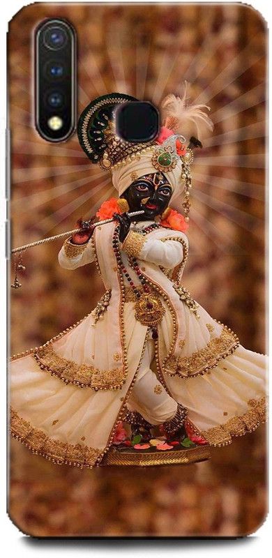BARMANS Back Cover for Vivo U3 / Krishna, Bal Krishna, Makhanchor, Cute, Little krishna, God  (Multicolor, Shock Proof, Pack of: 1)