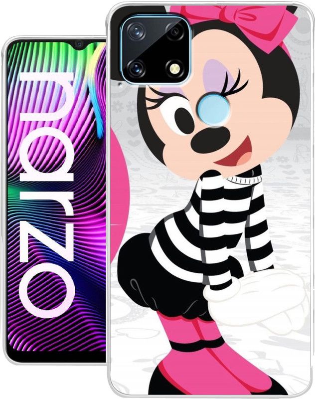 ChetraStore Back Cover for Realme Narzo 20  (Multicolor, Waterproof, Silicon)