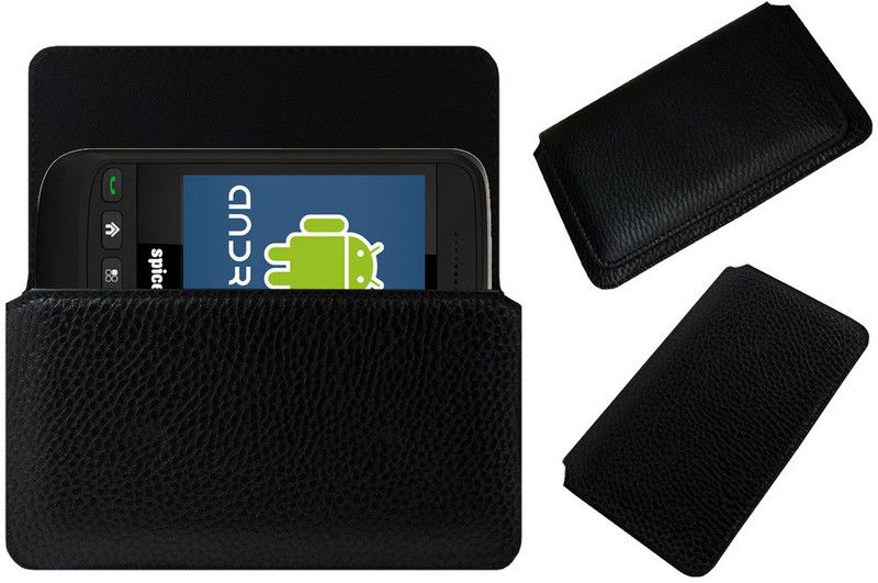 ACM Pouch for Spice Mi-270  (Black, Cases with Holder, Pack of: 1)