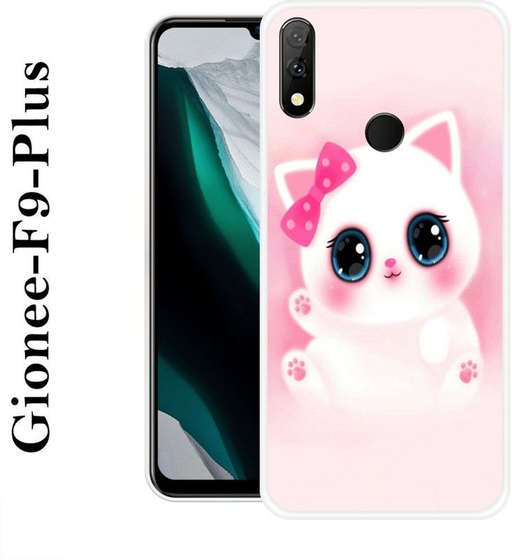 REALKING Back Cover for Gionee F9 Plus  (Pink, Grip Case, Silicon)