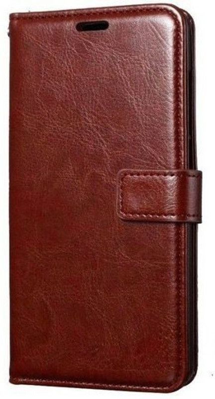 JAPNESE PRO Flip Cover for Nokia 6.1 Plus  (Brown, Grip Case, Pack of: 1)
