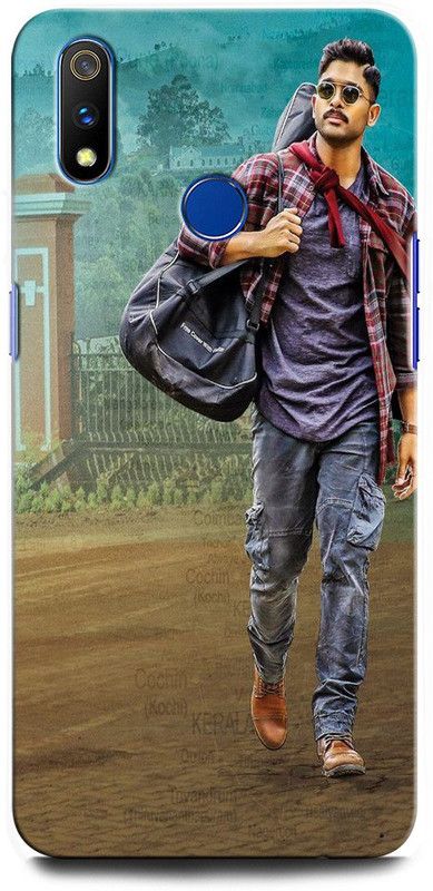GRAFIQE Back Cover for Realme 3 Pro RMX1851 ALLUARJUN, STYLISHSTAR, DJ, SURYATHESOLDIER, ALLU  (Multicolor, Shock Proof, Pack of: 1)