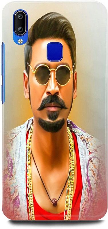 JUGGA Back Cover for Vivo Y93, 1814, DHANUSH, SOUTH, HERO, ACTOR  (Multicolor, Hard Case, Pack of: 1)