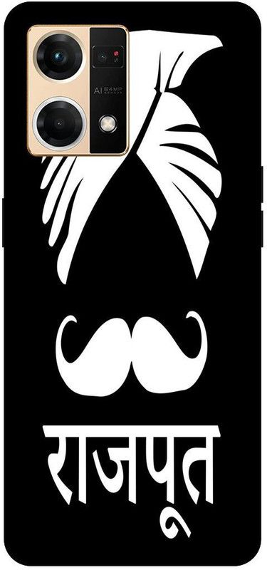 COVERJET Back Cover for OPPO F21s PRO-CPH2461--RAJPUT- RAJPOOT- BOY  (Black, Hard Case, Pack of: 1)