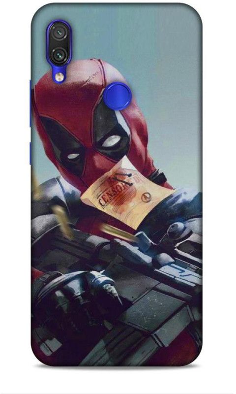MAPPLE Back Cover for Redmi Note 7S (Printed / Deadpool / Marvel / Superhero)  (Multicolor, Hard Case, Pack of: 1)