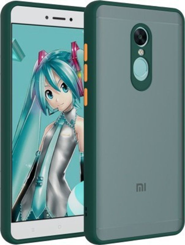 Cermarise Back Cover for Mi Redmi Note 4  (Green, Camera Bump Protector, Pack of: 1)
