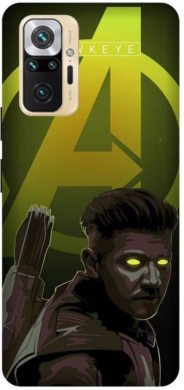GRAFIQE Back Cover for REDMI Note 10 Pro Max M2101K6I AVENGERS, AVENGERS LOGO, MARVEL, AVENGER, THOR, IRON MAN  (Multicolor, Shock Proof)