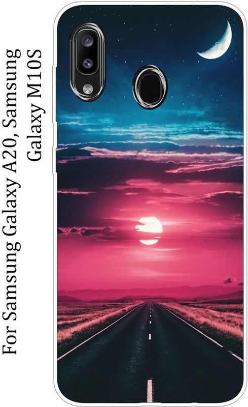 mitzvah Back Cover for Samsung Galaxy M10s, Samsung Galaxy a20  (Multicolor, Grip Case, Silicon, Pack of: 1)