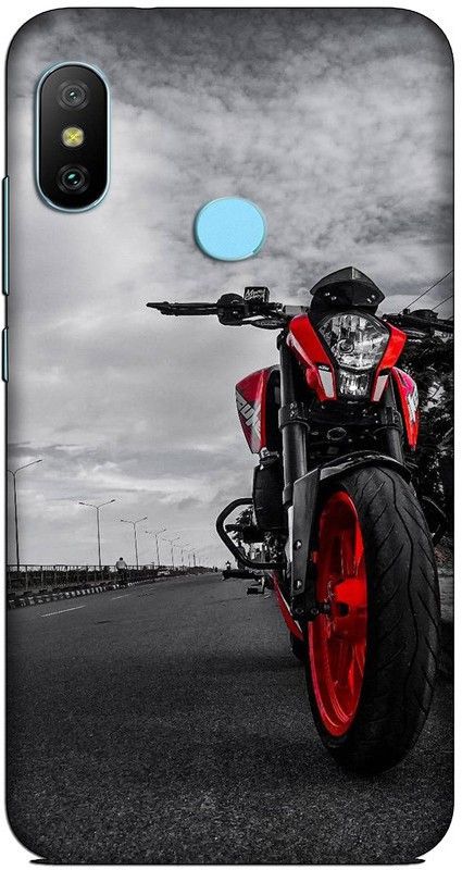 CROKIAN Back Cover for Redmi 6 Pro duke bike Back Cover  (Multicolor, Hard Case, Pack of: 1)