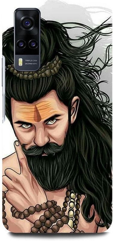 FUGGA Back Cover for Vivo V20 SE, V2022, AGHORI, SHIV, MAHAKAL, MAHADEV  (Multicolor, Hard Case, Pack of: 1)