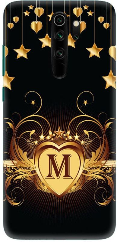 Crafto Rama Back Cover for Xiaomi Redmi Note 8 Pro, M, M Letter, M Alphabet, M Word, PRINTED, BACK COVER  (Multicolor, Hard Case, Pack of: 1)