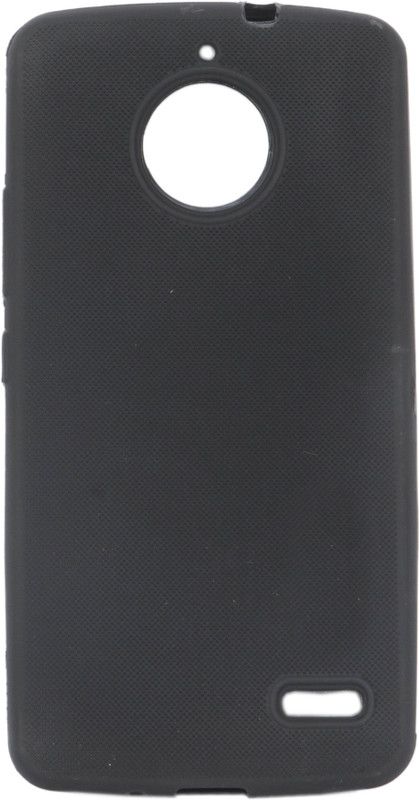 Iway Back Cover for Motorola Moto E4  (Black, Grip Case, Pack of: 1)