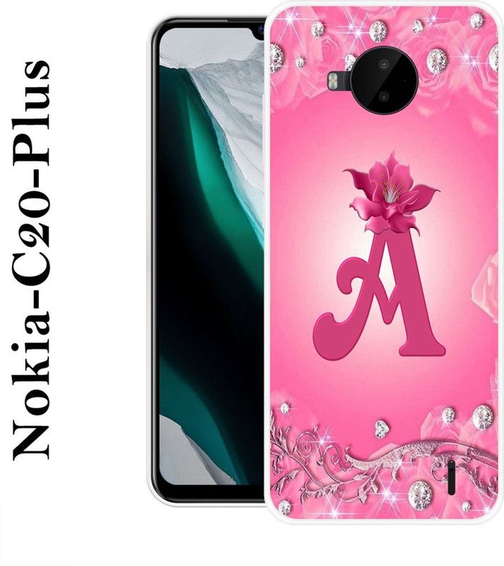 PALWALE BALAJI Back Cover for Nokia C20 Plus  (Pink, Grip Case, Silicon)