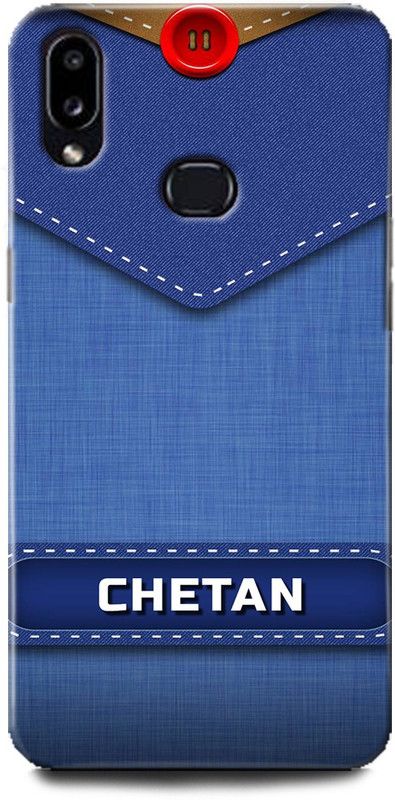 WallCraft Back Cover for Samsung Galaxy M01s CHETAN NAME, C, LETTER, BLUE, JEANS, ALPHABET, DESIGN  (Multicolor, Dual Protection, Pack of: 1)