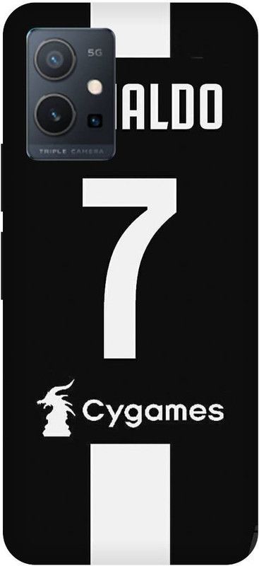 THE NARAYANA COLLECTIONS Back Cover for IQOO U5 5G-V2024A-CRISTIOANO,RONALDO,FOOTBALL,SPORTS  (Multicolor, Hard Case, Pack of: 1)
