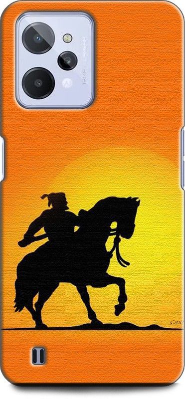 KEYCENT Back Cover for Realme C31, RMX3501 SHIVAJI, CHATRAPATI SHIVAJI MAHARAJ  (Multicolor, Shock Proof, Pack of: 1)