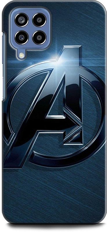 WallCraft Back Cover for SAMSUNG Galaxy M53 5G AVENGER, AVENGER LOGO, MARVEL  (Multicolor, Dual Protection, Pack of: 1)