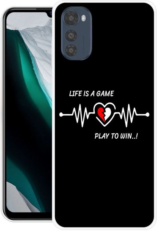 SHIVKUDI Back Cover for Motorola Moto E32s  (Multicolor, Grip Case, Silicon)