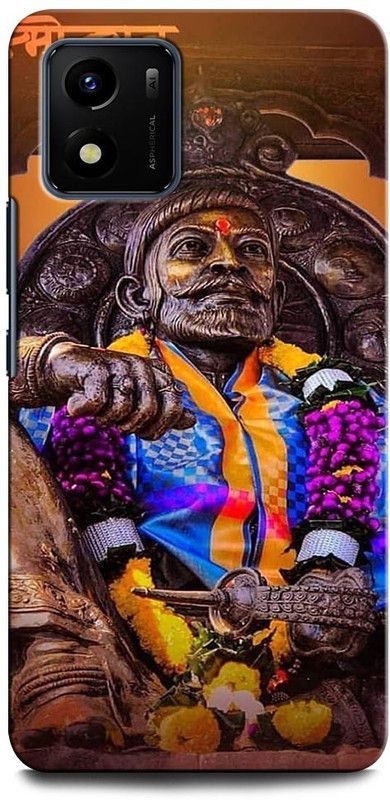 INTELLIZE Back Cover for VIVO Y15s SHIVAJI, CHATRAPATI SHIVAJI MAHARAJ, INDIAN KING  (Multicolor, Hard Case, Pack of: 1)