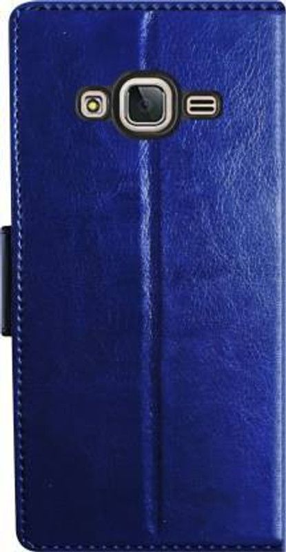 ALLNEEDS Wallet Case Cover for SAMSUNG ON 5  (Blue, Cases with Holder, Pack of: 1)