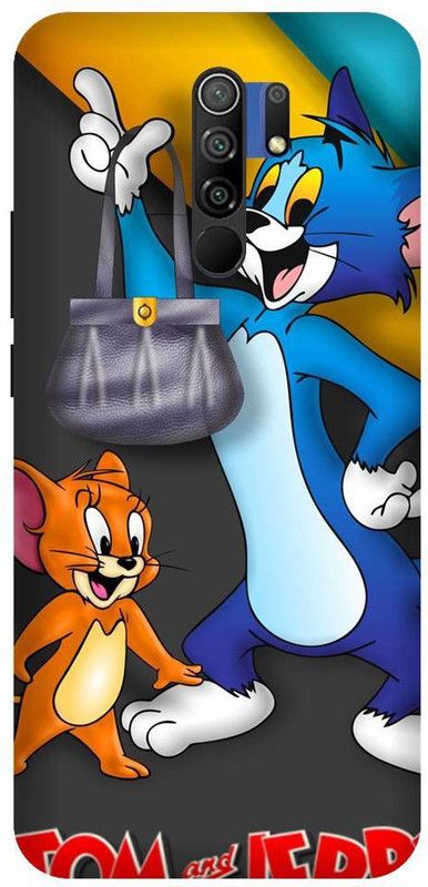 URCHIN Back Cover for Redmi 9 prime Tom and jerry, Cartoon, Cartoon network, Tom, Jerry  (Multicolor, Shock Proof, Pack of: 1)