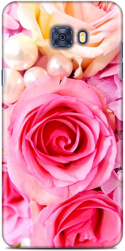Sankee Back Cover for Samsung Galaxy C7 Pro  (Pink, Hard Case, Pack of: 1)