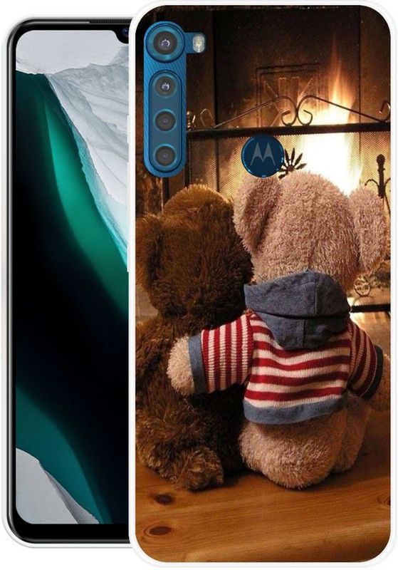 IKC STORE Back Cover for MOTORPLA ONE FUSION PLUS  (Multicolor, Dual Protection, Silicon)