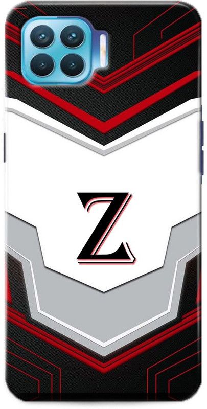 Afterglow Back Cover for Oppo F17 Pro Z, Z LETTER, Y NAME, Z ALPHABET, ALPHABET  (Multicolor, Shock Proof, Pack of: 1)
