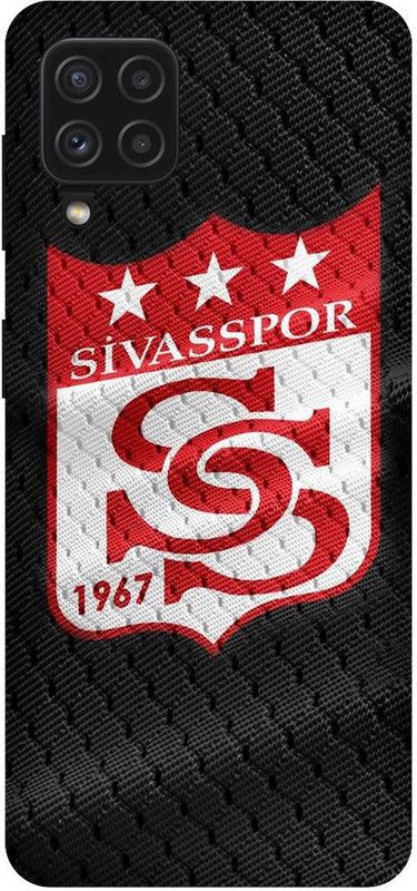UMPRINT Back Cover for Samsung Galaxy M32 4G, Sivasspor Football Sports Printed Back Cover  (Multicolor, Shock Proof, Pack of: 1)